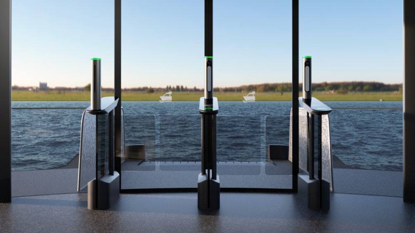 Новый дизайн турникетов разработали для речных трамваев в Москве