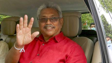 Экс-президент Шри-Ланки отправится в Сингапур для получения политического убежища