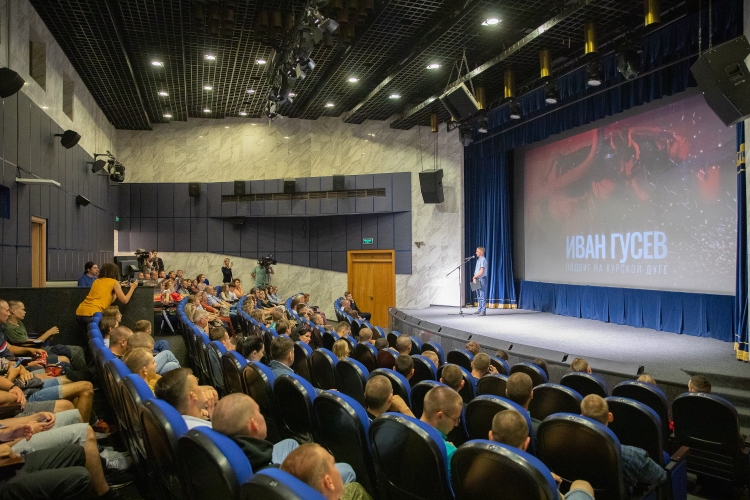 Фильм о подвиге танкиста Ивана Гусева показали в Музее Победы