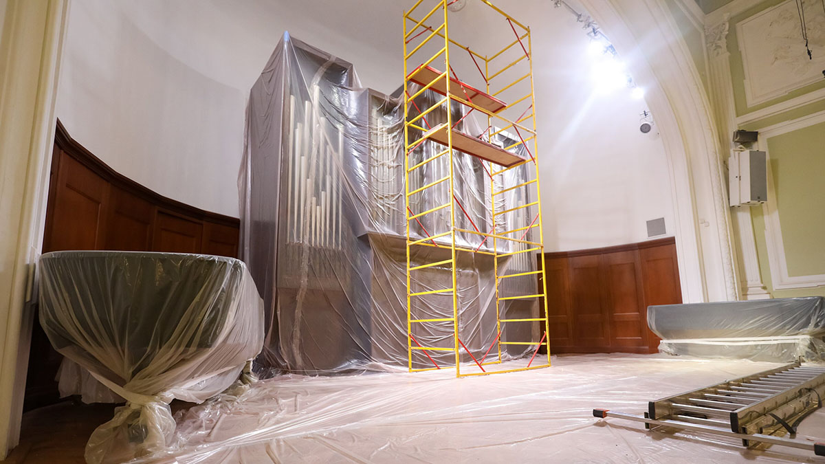 Реконструкция консерватории имени Чайковского завершится до конца года