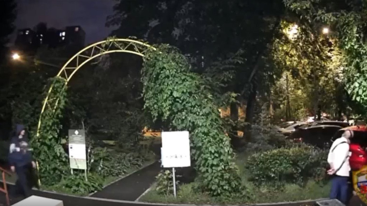 Грабители напали на пожилого мужчину в центре Москвы. Видео