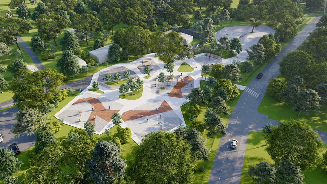 Спортивный кластер появится в парке «Покровское-Стрешнево»