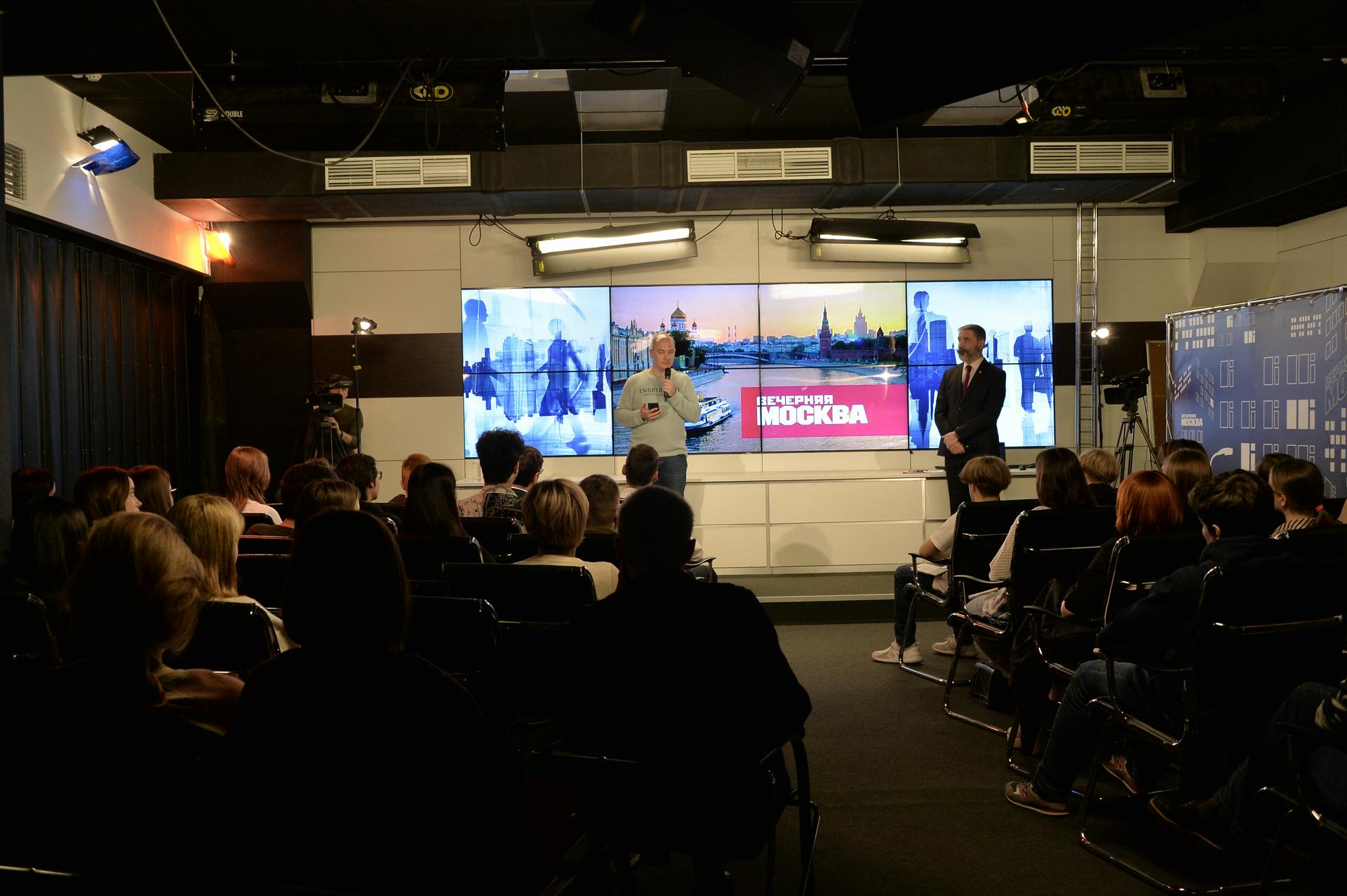 Выполненное практическое задание ученика школы № 1524 по материалам лекции «Основы цифровой журналистики»