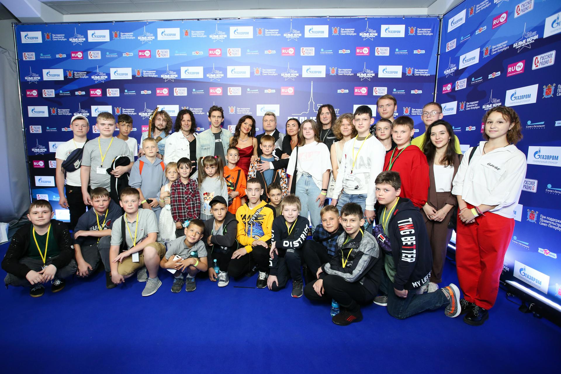 Дети Донбасса посетили фестиваль «Белые Ночи Санкт-Петербурга»