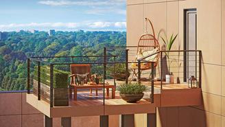 Дом с видом на лес