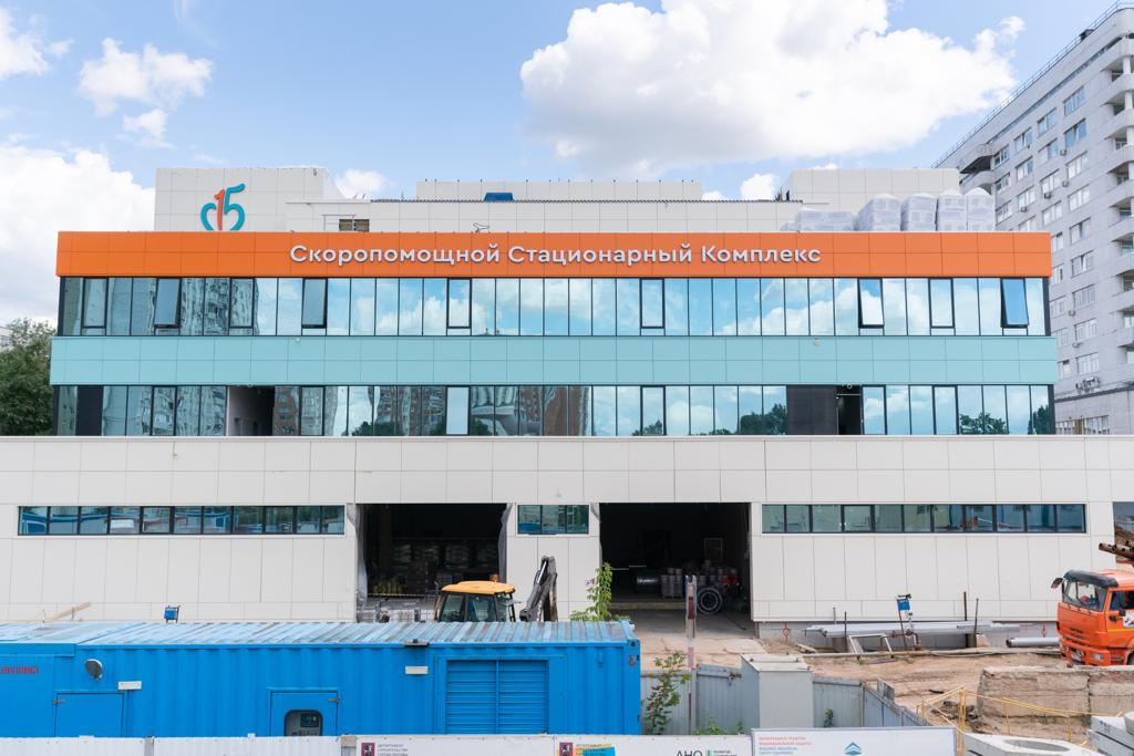 Началось строительство перехода от нового скоропомощного корпуса к зданию ГКБ № 15 им. О. М. Филатова 