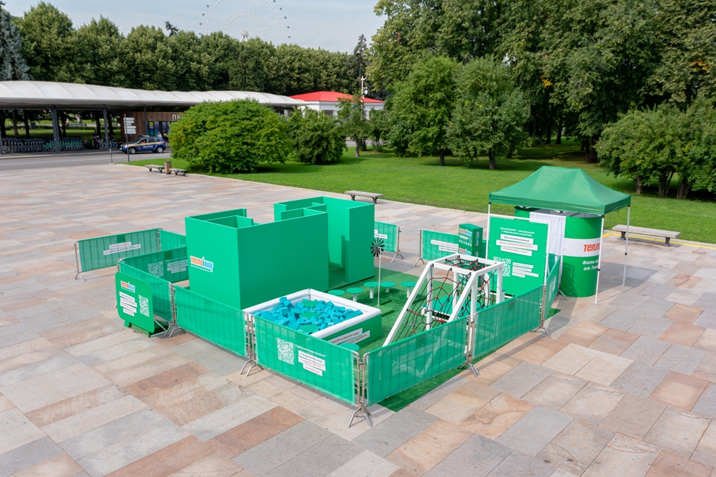 На ВДНХ открылась первая интерактивная строительная зона от ТеплоКНАУФ