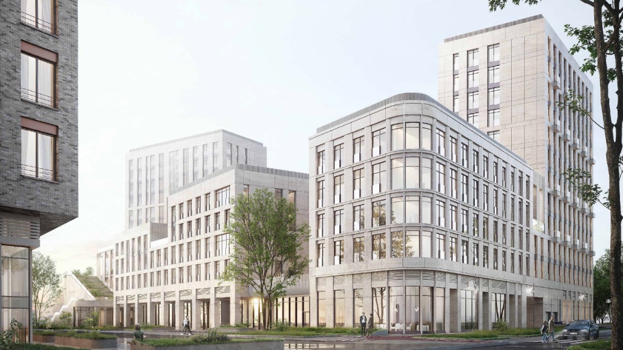 Специалисты возведут новый ЖК на Автозаводской улице, отделанный панелями «юрский известняк»