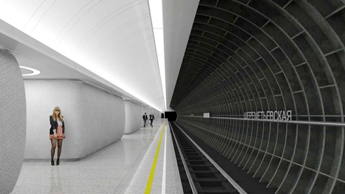 Какой будет станция «Марьина Роща» Большой кольцевой линии
