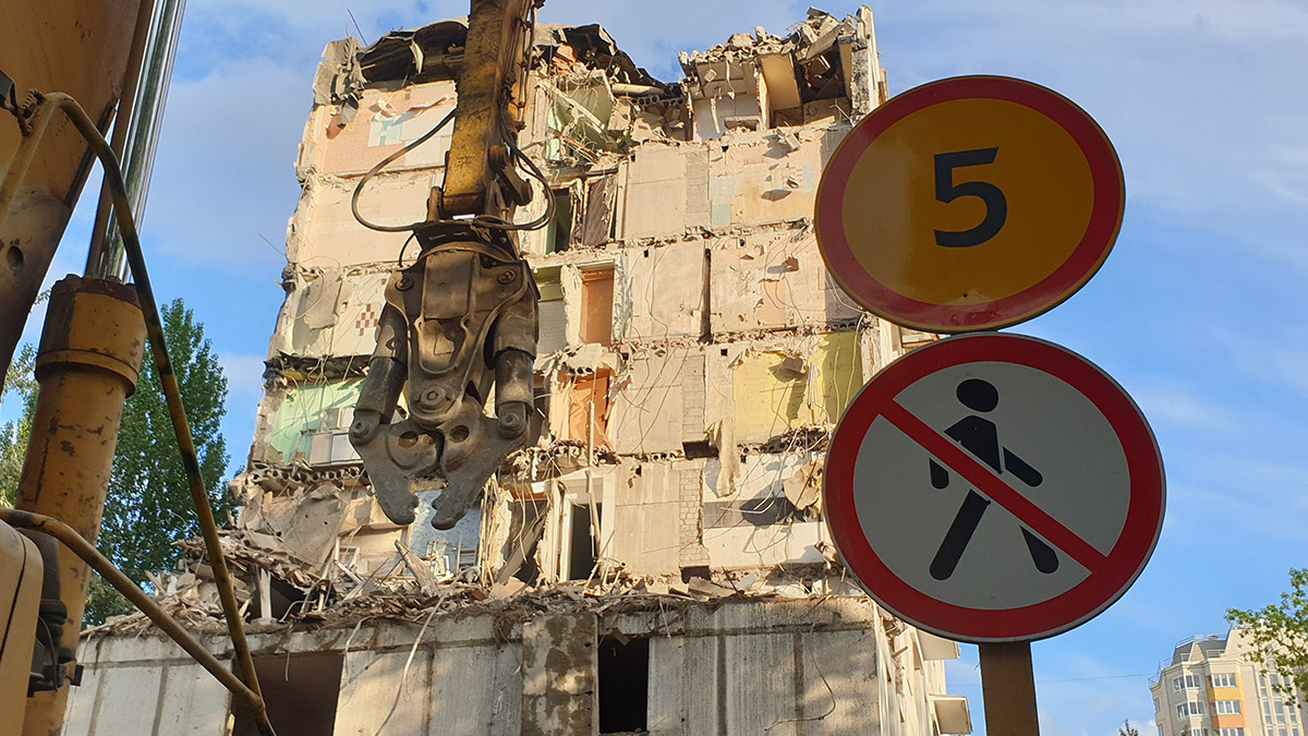 Комплекс ветхих зданий отремонтировали в районе Южное Бутово