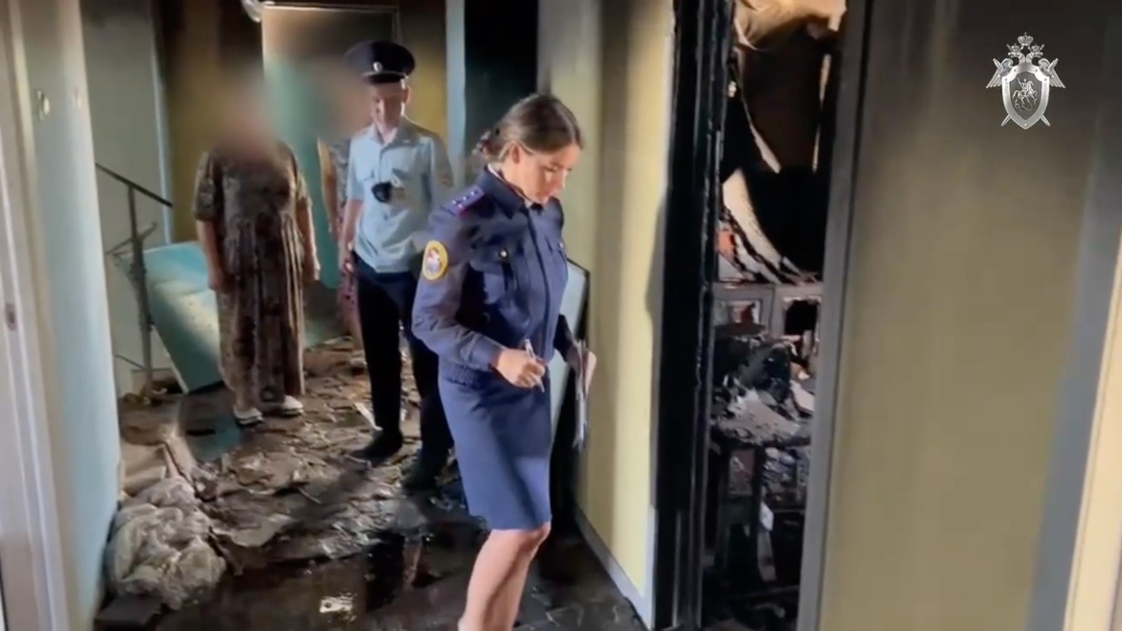 Появилось видео с места убийства настоятеля церкви в Подмосковье