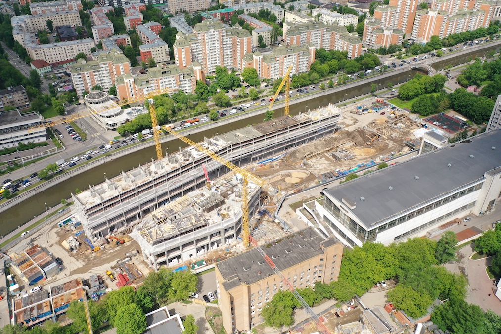 Рафик Загрутдинов: Готовность ряда объектов в рамках реализации проекта развития территории МГТУ имени Н. Э. Баумана достигает 85 %