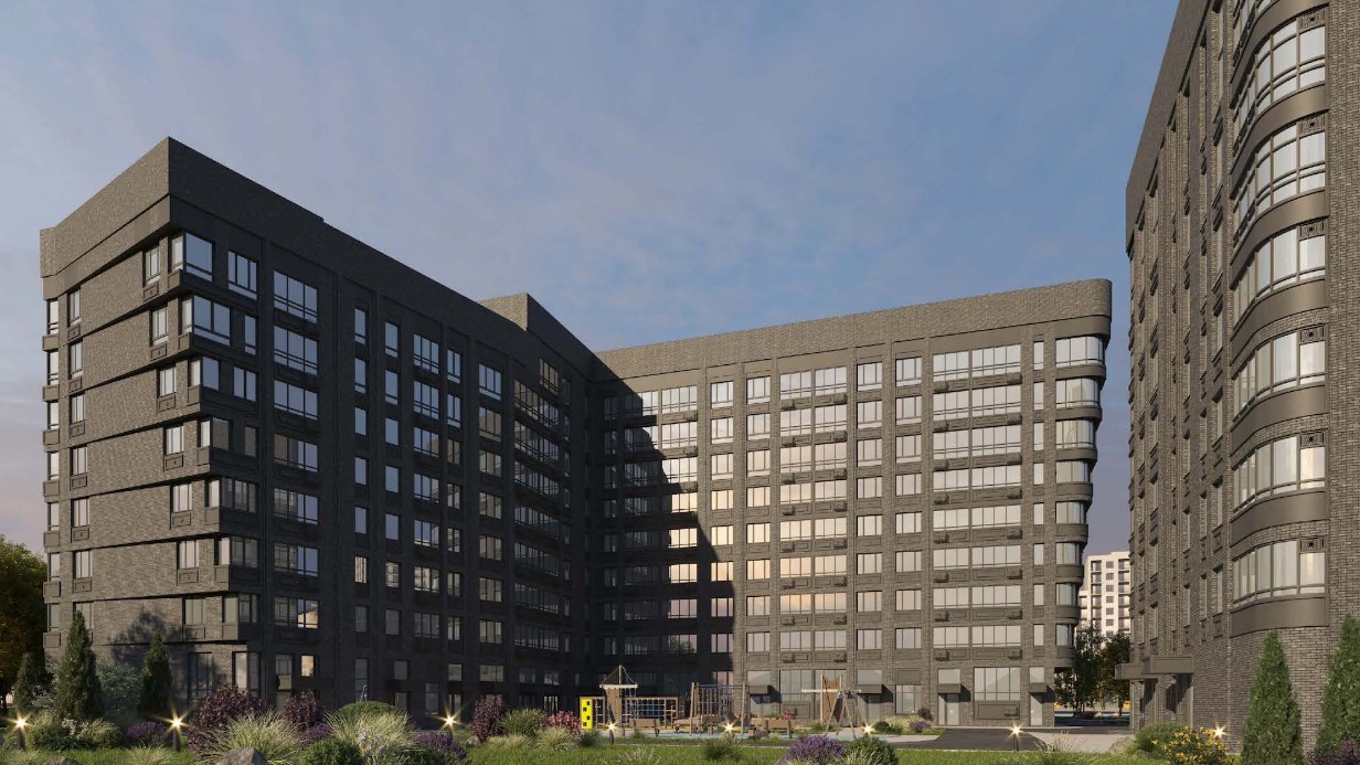 Новый ЖК в поселении Марушкинском получит фасады графитового цвета