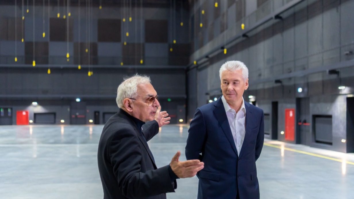 Собянин осмотрел новые объекты киностудии «Мосфильм»