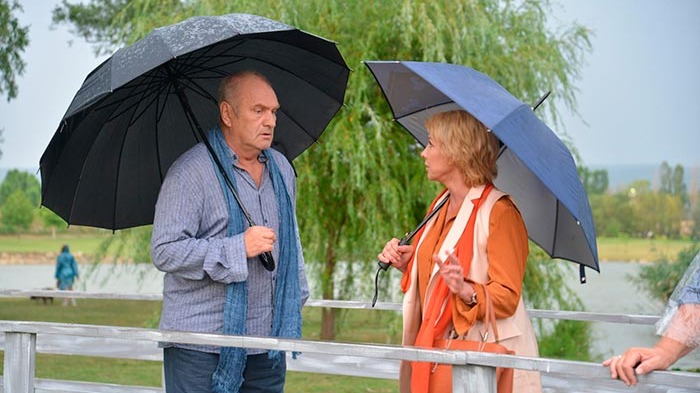 Елена Яковлева в образе учительницы математики Агаты Денисовны Марфиной и Александр Балуев в роли Игоря Холодова образовали прекрасный дуэт, которому под силу раскрыть любое преступление