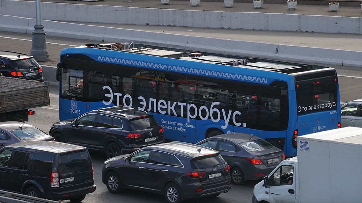 Новые электробусы вышли на 39 маршрутов в 2023 году в Москве