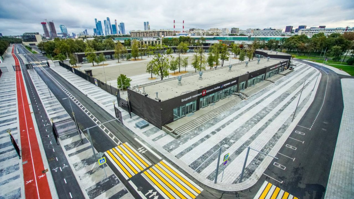 Современные зоны для отдыха и занятий спортом появились в Хамовниках