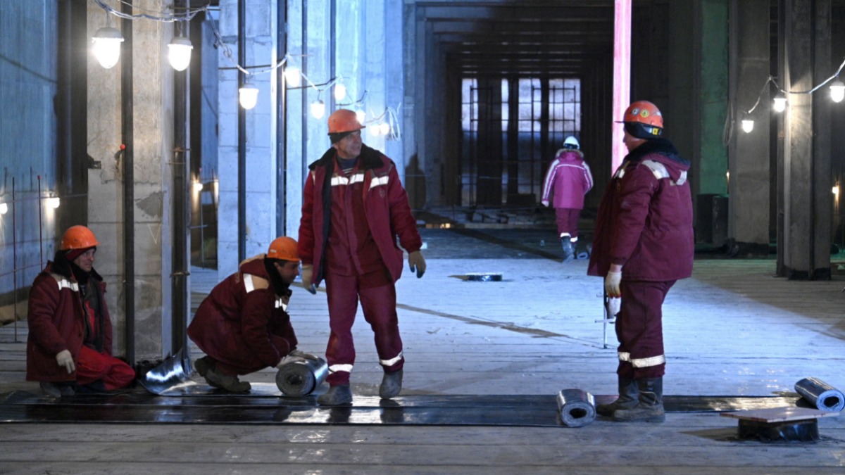 Стартовали работы по архитектурной отделке на станции метро «Лианозово»