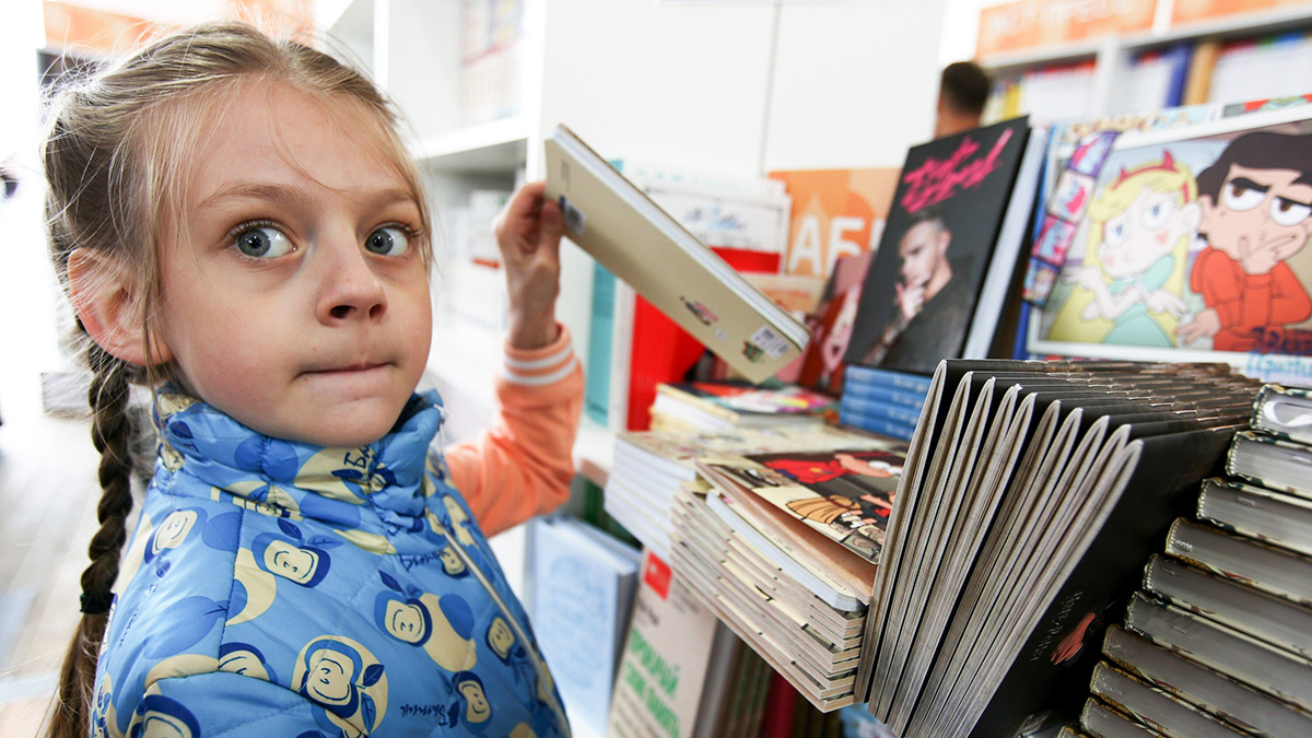 Сотрудница московской библиотеки Малышева назвала шесть книг для детей разного возраста