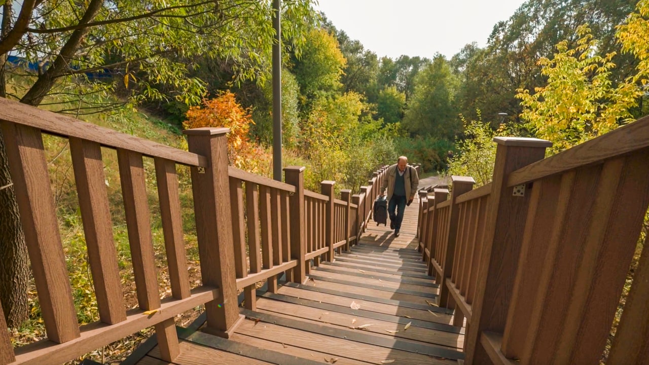 Экотропа от станции БКЛ метро «Давыдково» до Верейской улицы появилась в Москве