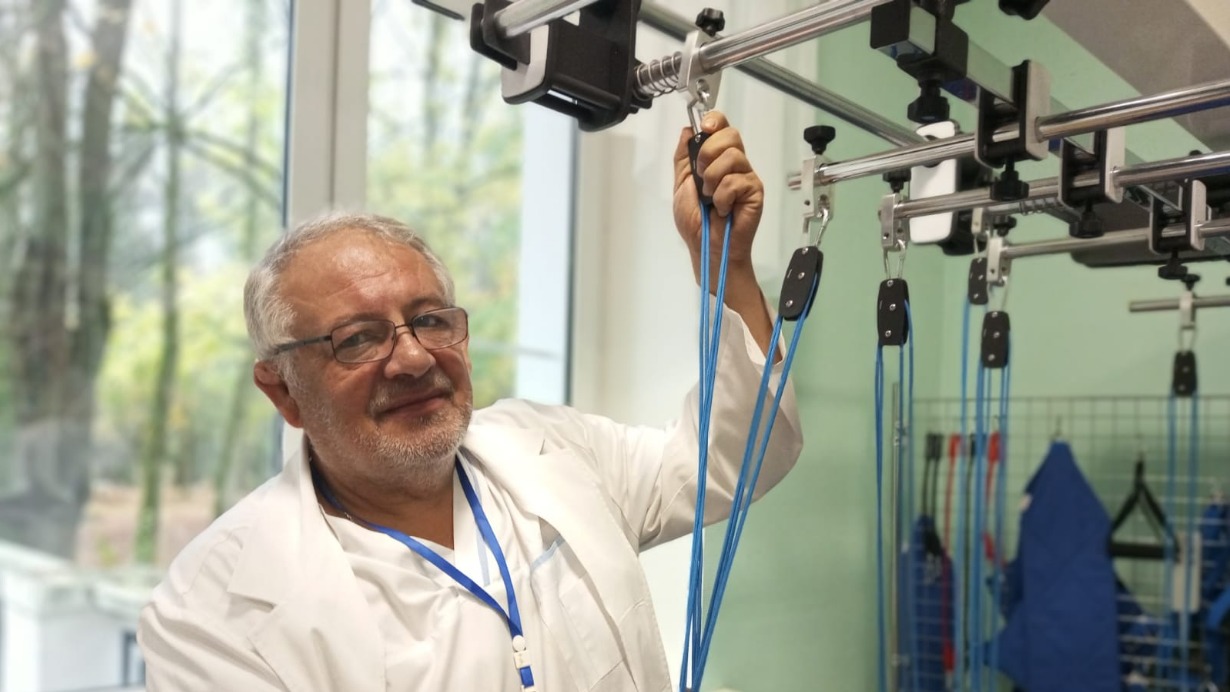 Вадим Тахтай, физиотерапевт ЦРИ «Красная Пахра»