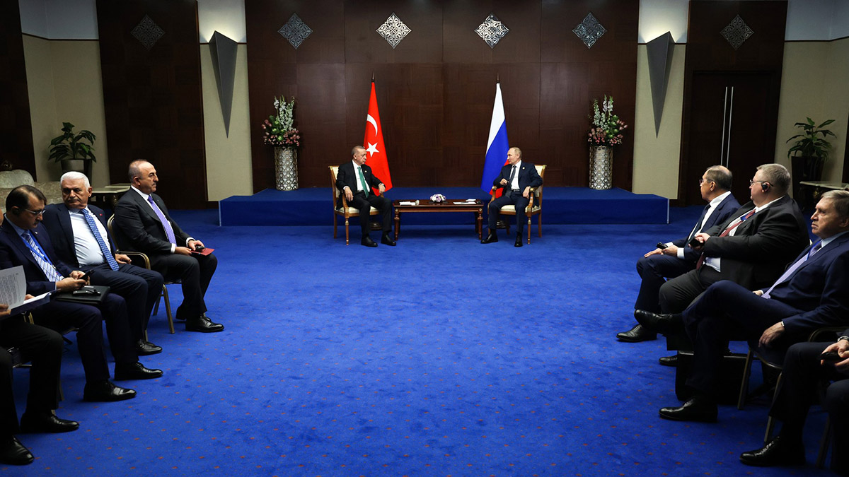 Переговоры Эрдогана и Путина начались в Астане