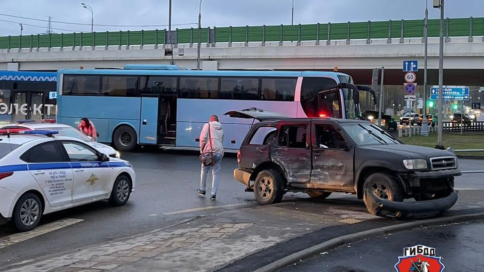 Два человека пострадали в результате ДТП в Новой Москве