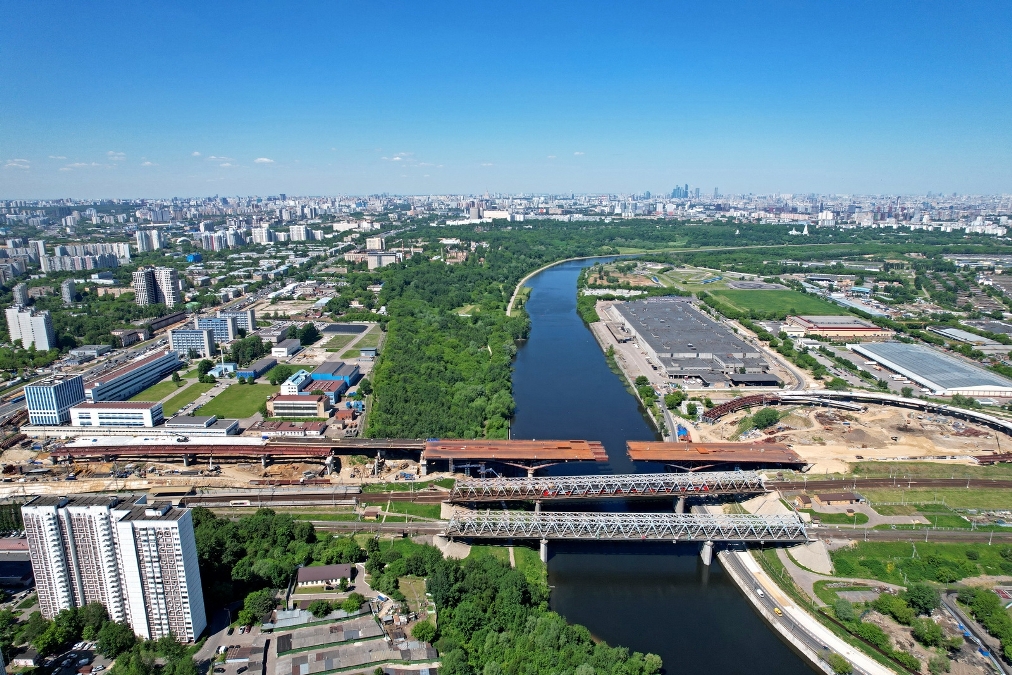 Южный участок МСД от Курьяновского бульвара до улицы Кантемировской готов наполовину