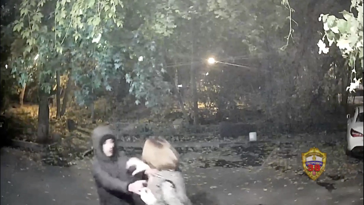 Женщина отбилась от грабителя в центре столицы. Видео