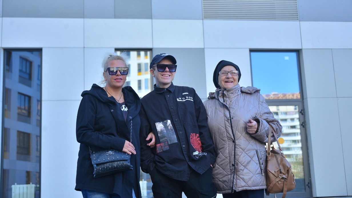 Ирина Климова с мамой Валентиной Николаевной и сыном Александром к переезду готовы