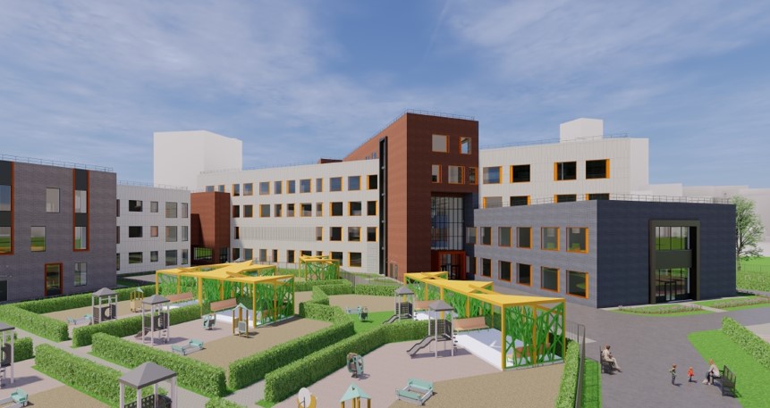 Шесть объектов образования на 2600 мест строят на востоке Москвы  