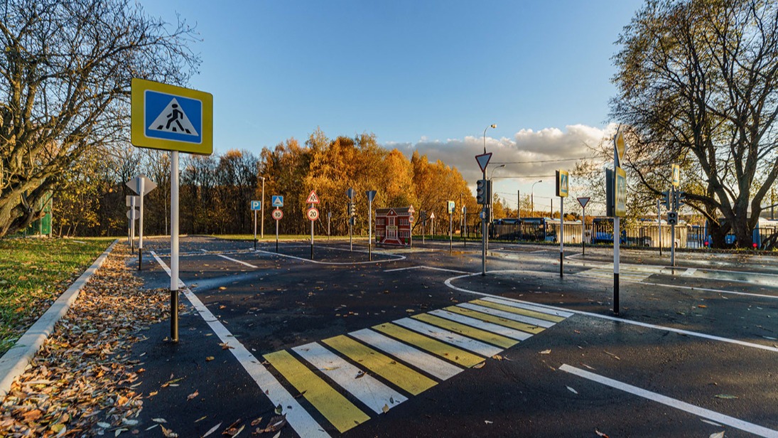 Рекреационный центр «Детский автогородок» создали на окраине Битцевского леса