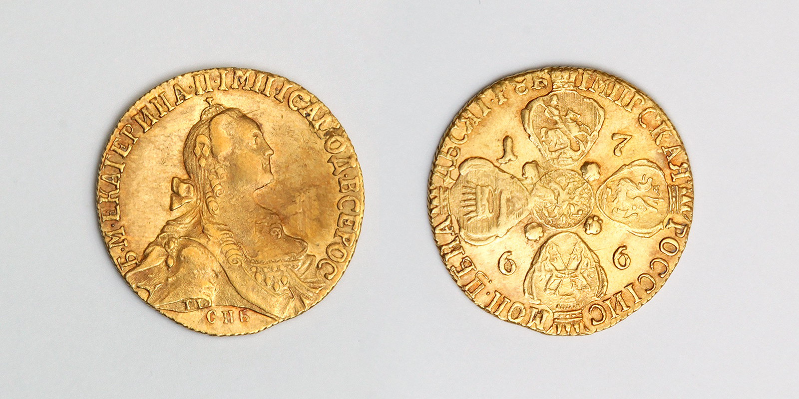 Москвичам рассказали о тайнах монет времен Екатерины II из «Царицына»