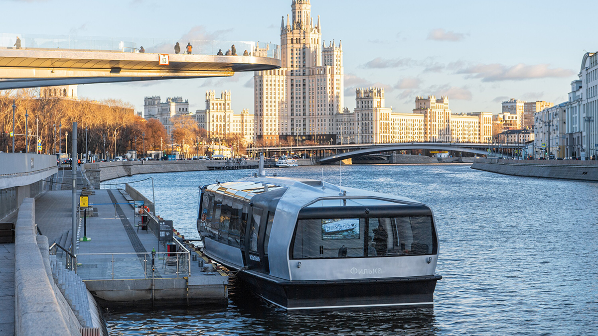 Пассажиры электросудов в Москве совершили более 3,5 миллиона поездок