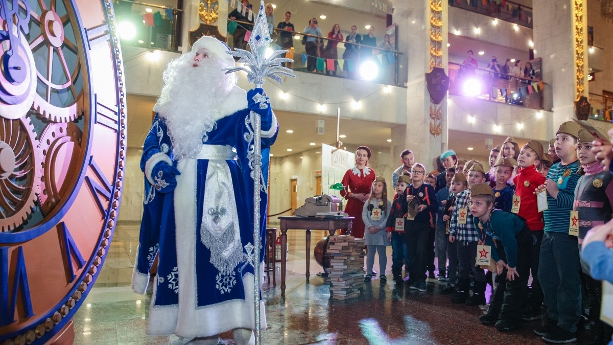 Конкурс на лучшее поздравление Деду Морозу пройдет в Музее Победы