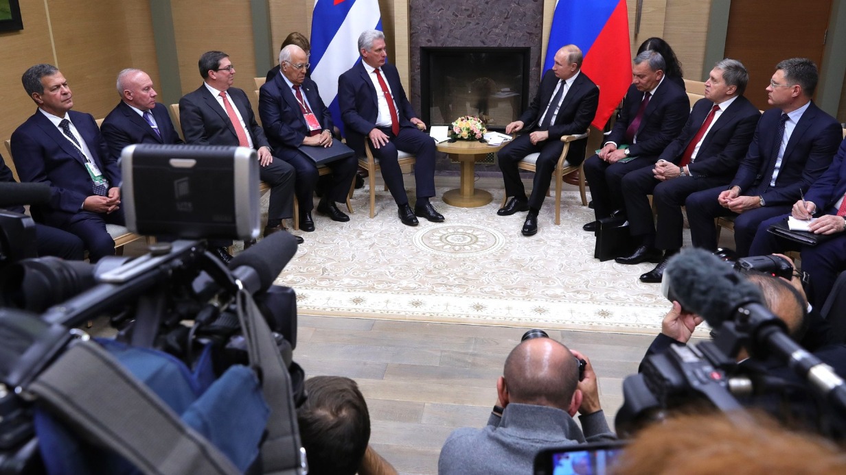 Эксперт оценил визит президента Кубы Диаса-Канеля в Россию