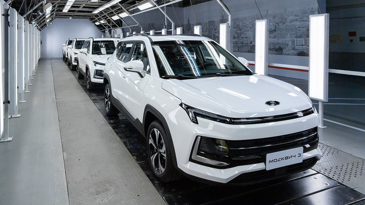 Первые автомобили «Москвич» поступили в розничную продажу