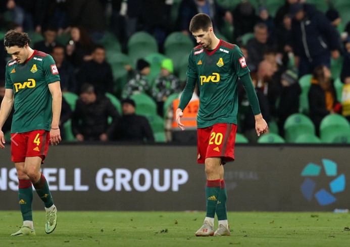 ФК «Локомотив» проиграл «Краснодару» в пятом туре группового этапа Кубка России