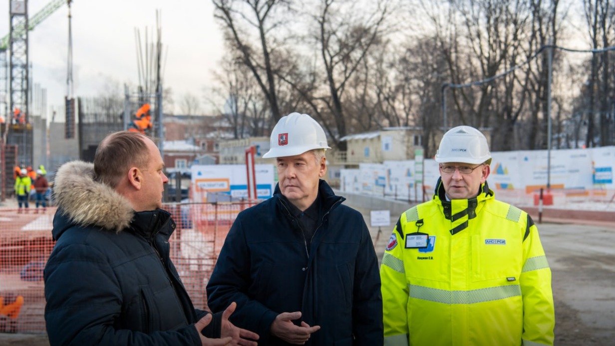 Собянин: В новом корпусе Детской ГКБ святого Владимира расположатся 20 отделений стационара