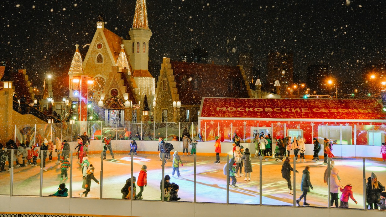 Регистрация на бесплатные катки проекта «Московские сезоны» открывается 5 декабря