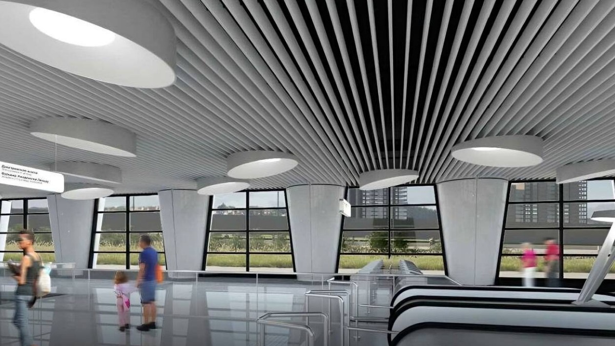 Дизайн-проект будущей станции метро «Физтех» Люблинско-Дмитровской линии