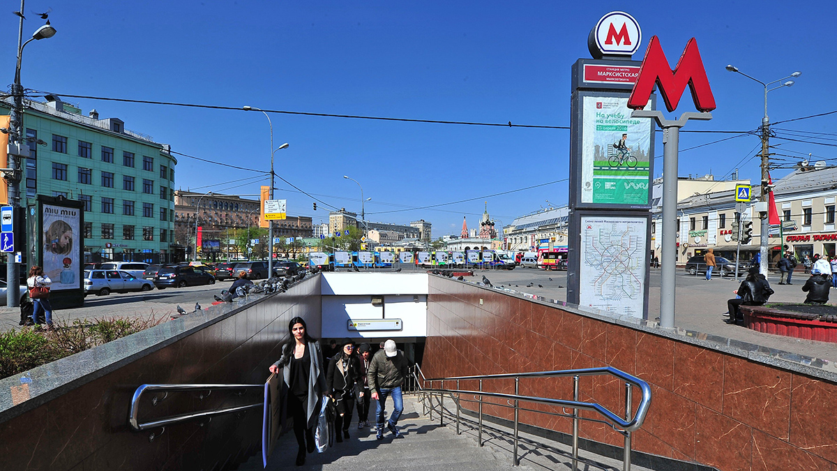 Россиянина оштрафовали за попытку остановить поезд в московском метро