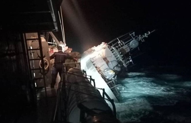 Военный корабль Таиланда затонул в Сиамском заливе