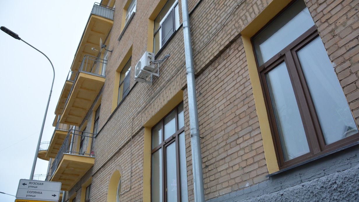 Капремонт дома 1927 года постройки завершился на Яузском бульваре