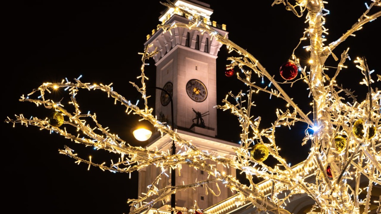 Зимнюю развлекательную программу подготовили на Северном речном вокзале