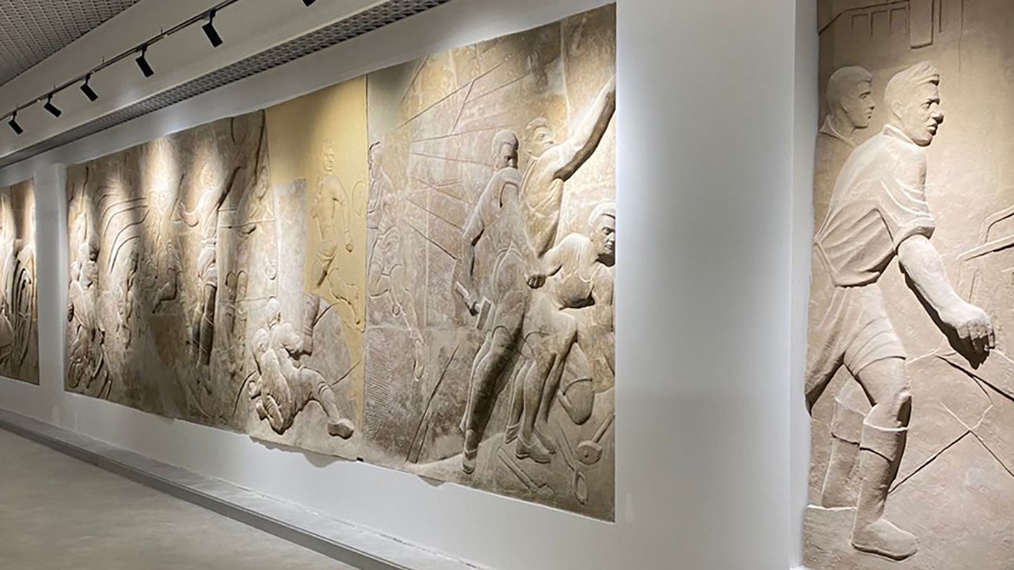 Арт-пространство с барельефами Сергея Меркурова откроется на стадионе «Динамо» в Москве