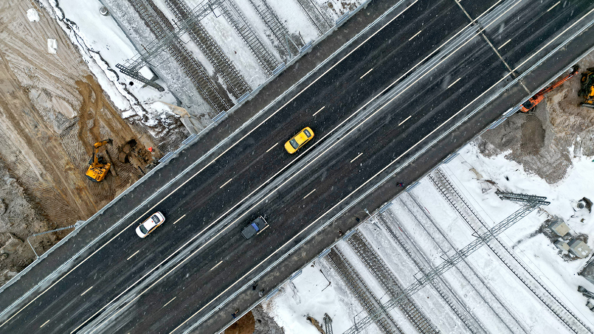 Завершен капремонт Лизинского путепровода на юго-востоке Москвы