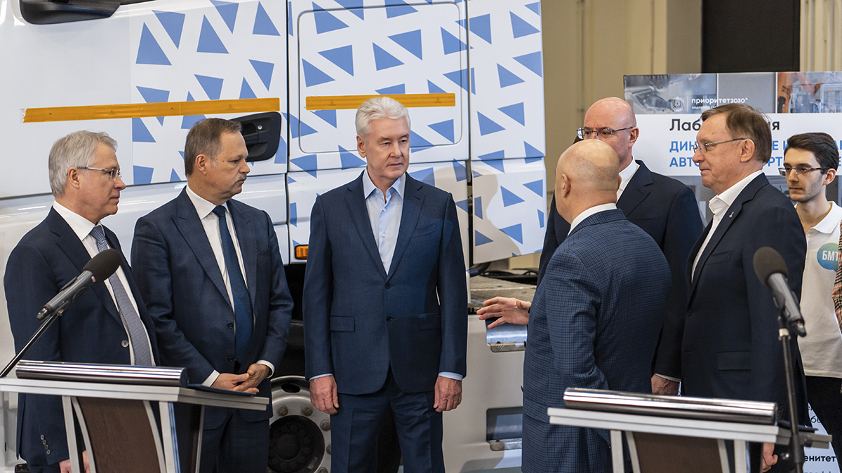 Собянин открыл новые корпуса научно-исследовательского кластера МГТУ им. Баумана