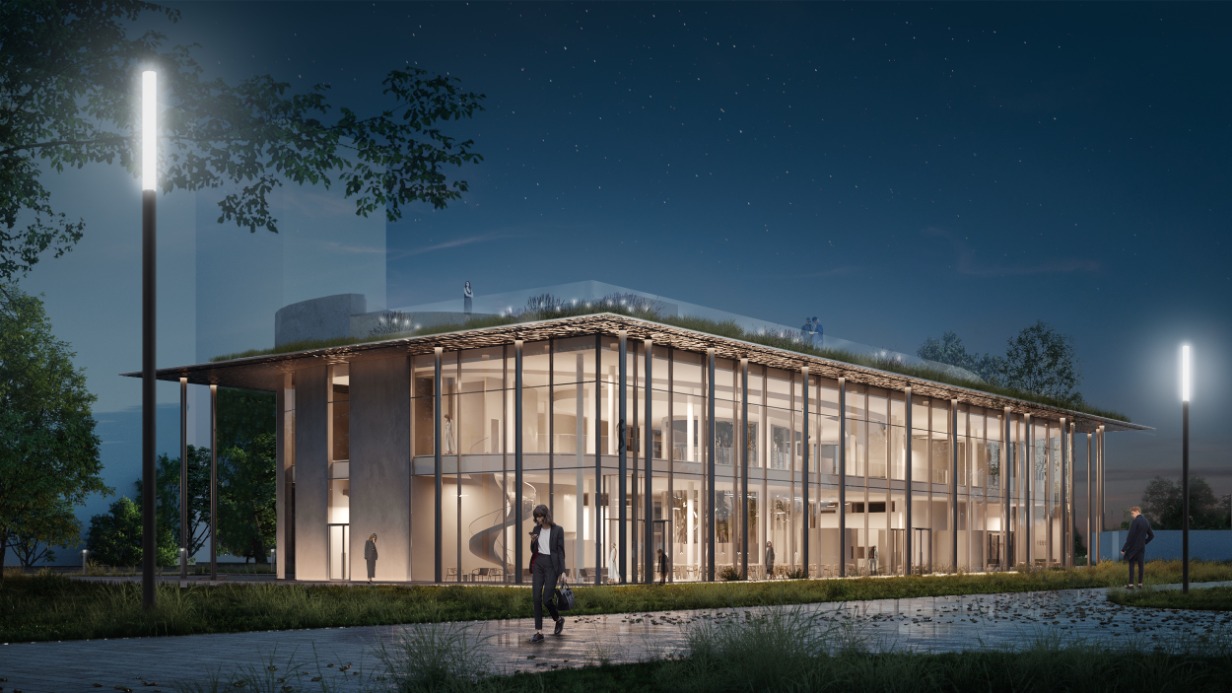 Многофункциональный городской павильон построят на набережной Марка Шагала