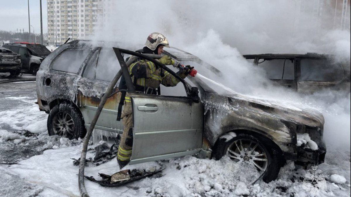 Что известно о пожаре на улице Бориса Пастернака